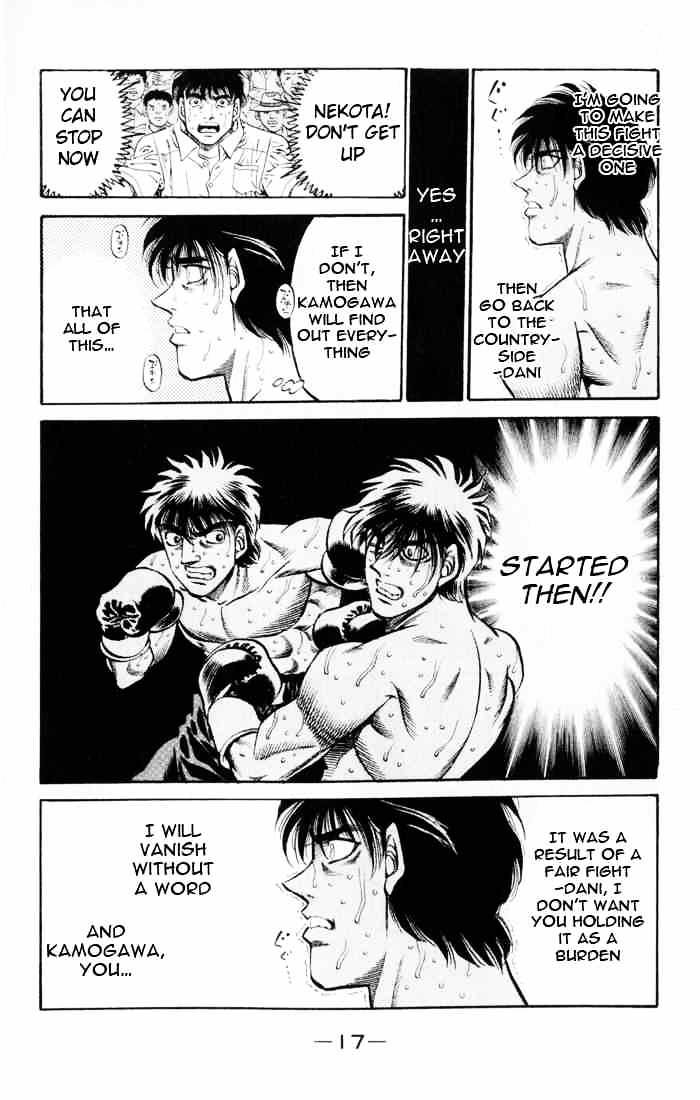 Hajime no Ippo: Fighting Spirit, Chapter 407 image 16